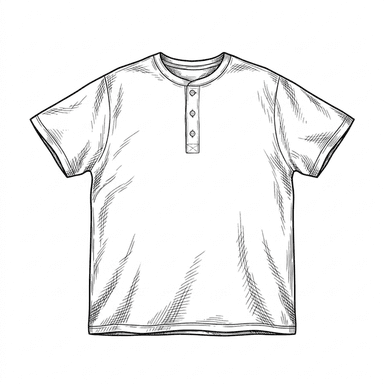 Line drawing of The Blank Henley